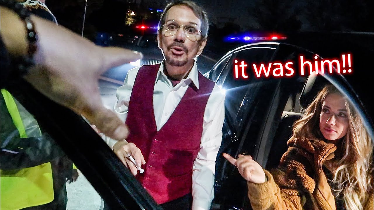 See how a night of filming a horror movie turned scary for real