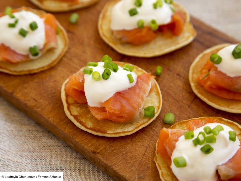Recette Blinis Cyril Lignac