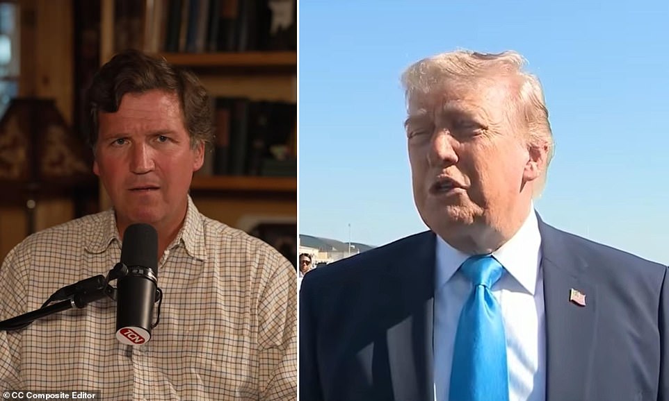Tucker Carlson slams Trump over Israel approval rating remarks