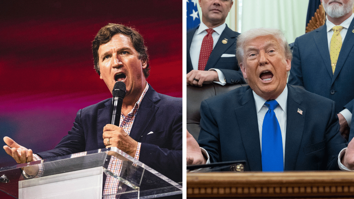 Tucker Carlson admits Donald Trump has 'diminished American power' in a ...