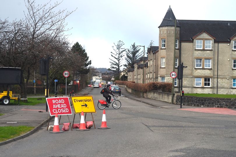 Breaking: Stirling sinkhole roadworks set to end this week as road re-opens
