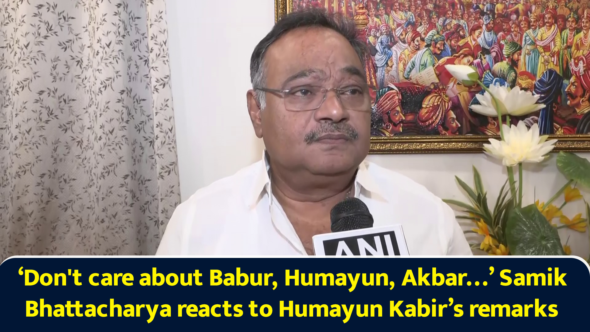 Don't care about Babur, Humayun, Akbar… Samik Bhattacharya reacts to ...