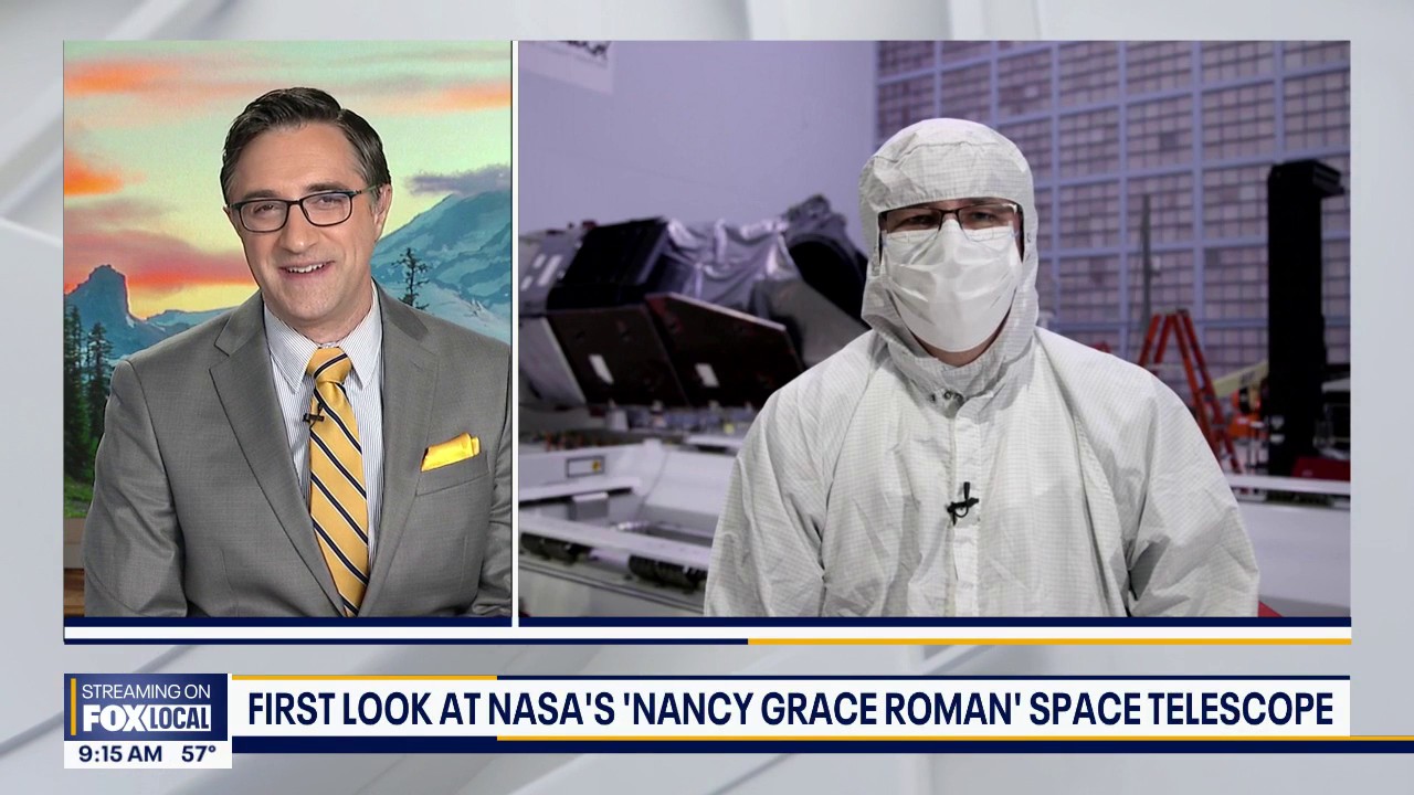 First look at NASA's 'Nancy Grace Roman' space telescope