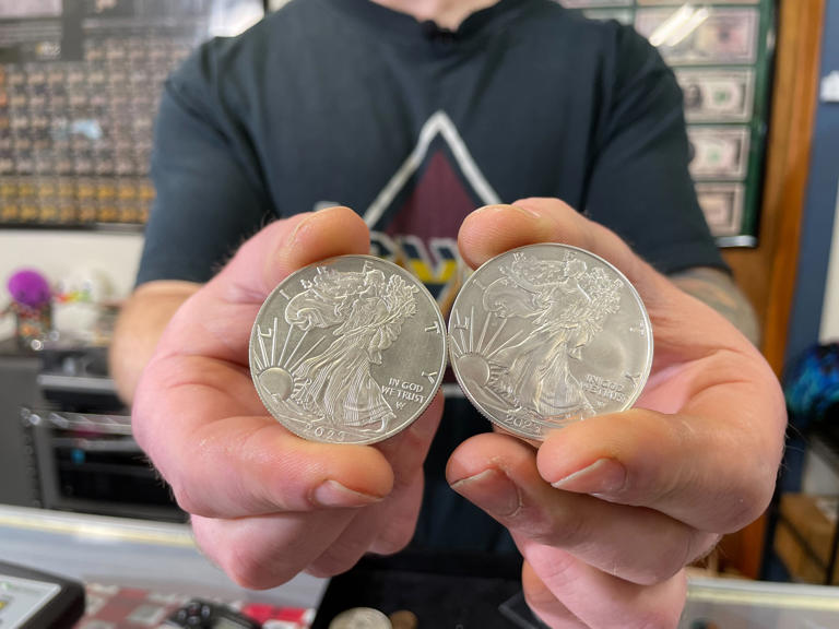 We tested silver coins bought on eBay, and they were all fake