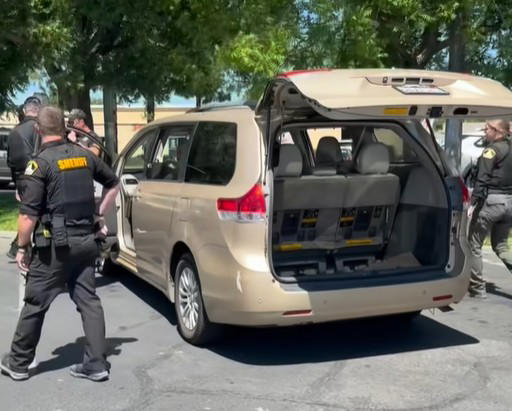 Suspect in stolen car with warrants for abuse arrested, deputies say