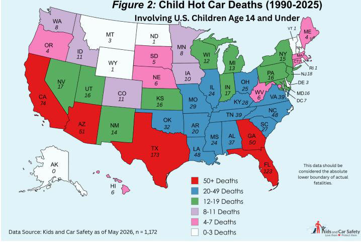 3 small children have died in hot cars within 24 hours. Here’s how ...