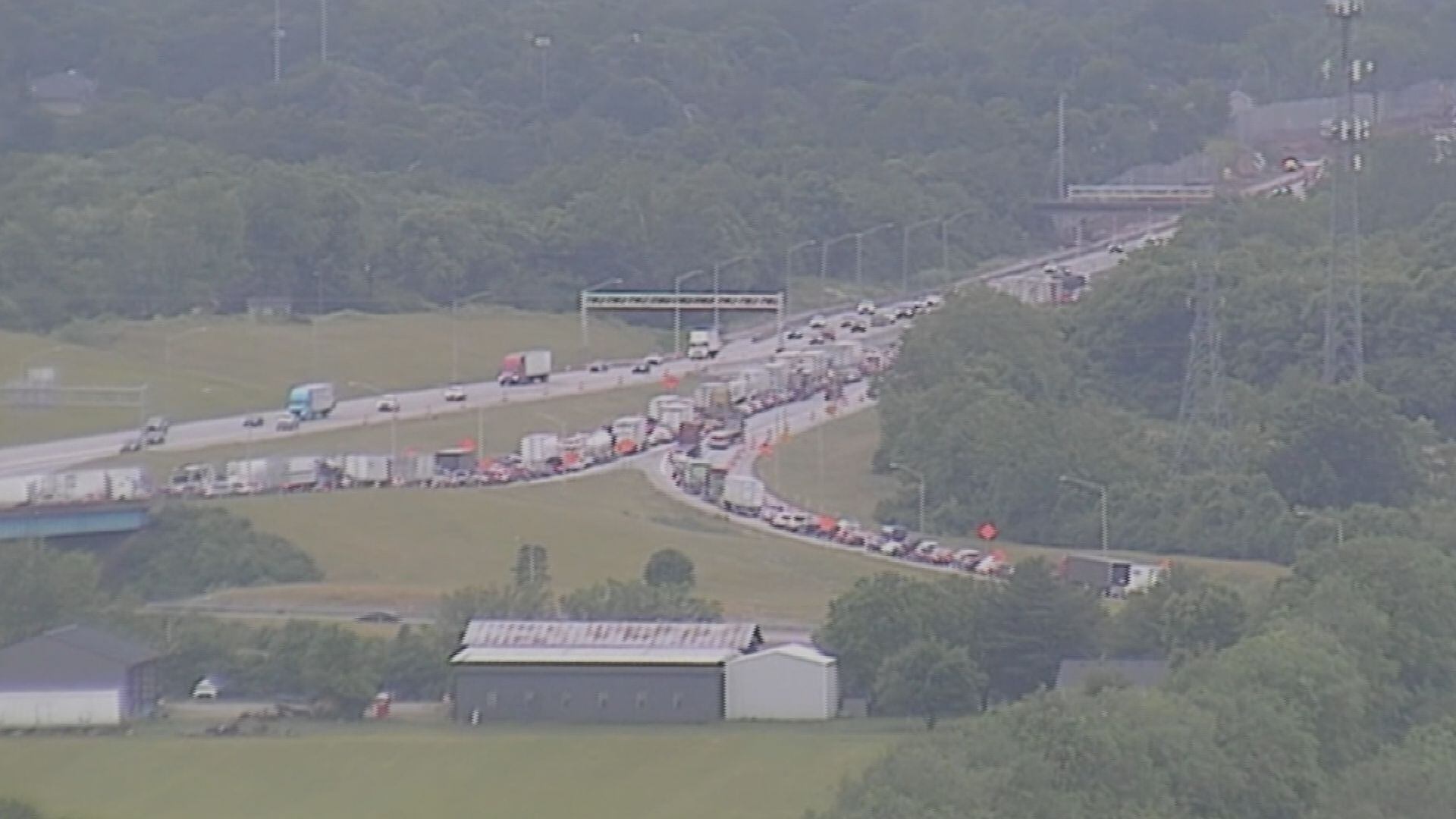 Scene cleared after collision on I-75 North, all lanes back open