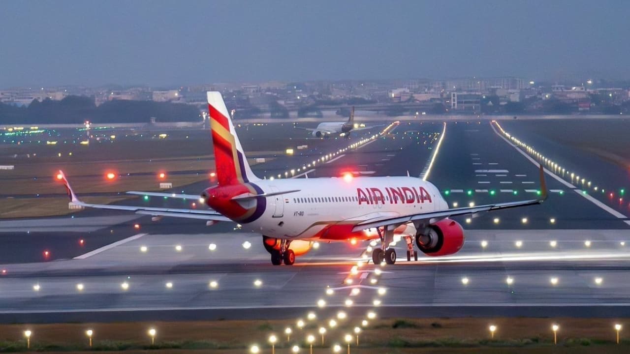 Air India fire: Mid air panic as engine seen in flames near Delhi ...