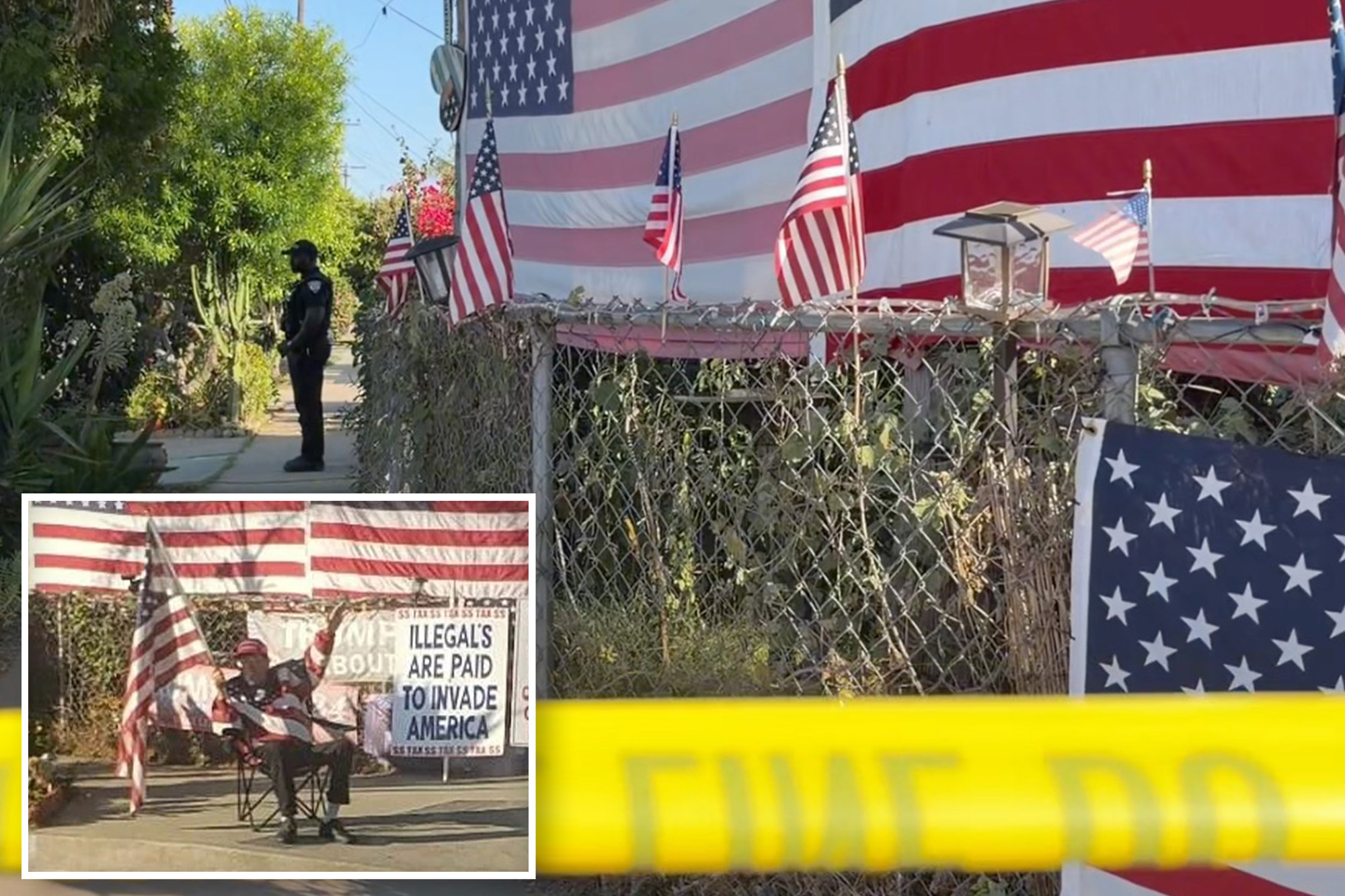 San Diego 'Trump House' attacker accused of trying to kill owner as ...