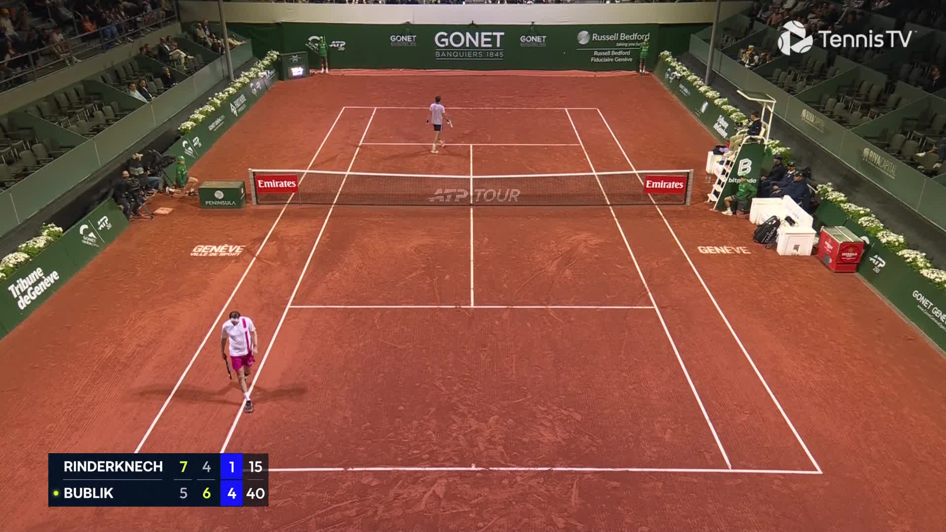 Arthur Rinderknech at his best in Geneva!