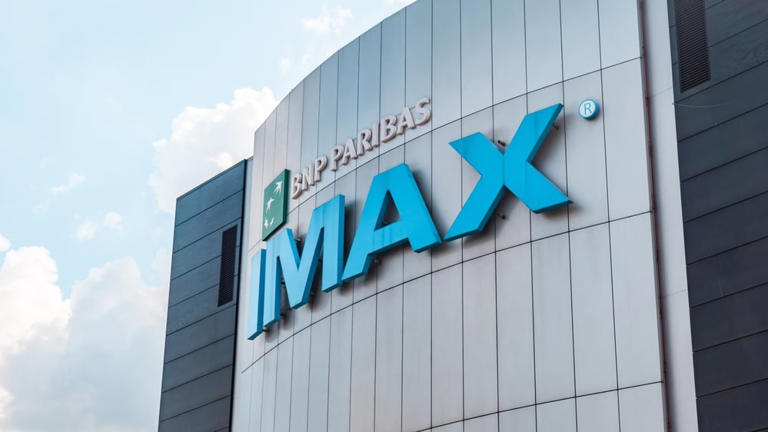 IMAX shares pop on reports it's exploring a sale