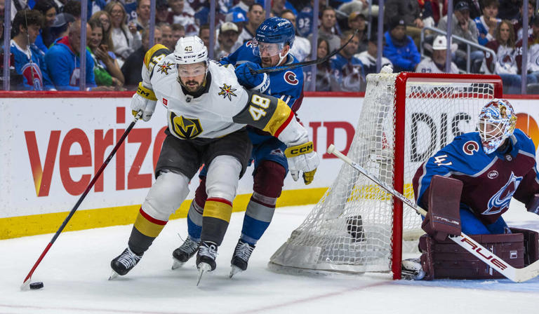 Knights-Avalanche: Eye test or numbers? Game 1 told unique story