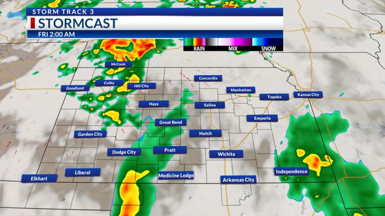 Storm Track 3 forecast: Severe storms west, rain chances through Saturday