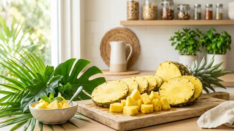 ¿Qué le pasa al cuerpo si comes piña todos los días? Beneficios y riesgos