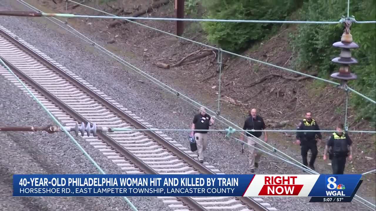 Woman hit and killed by train in Lancaster County | Coroner releases name