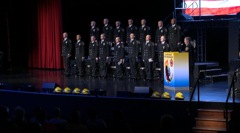 Clark County Fire welcomes new class of firefighters