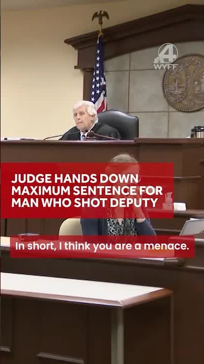 "You are a menace": Judge hands down maximum sentence to man who shot ...