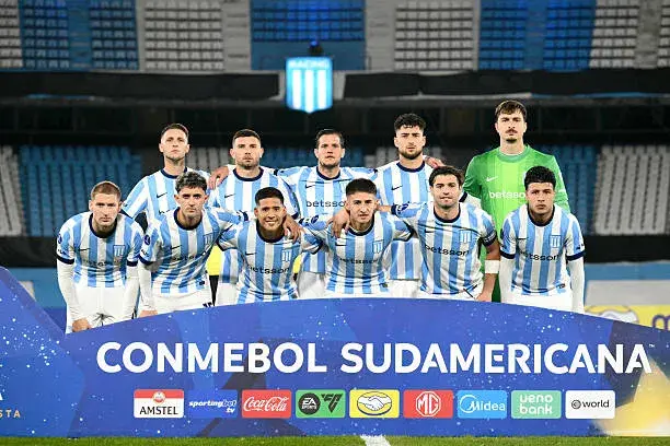 El equipo titular de Racing ante Caracas por la Copa Sudamericana. (Getty Images)