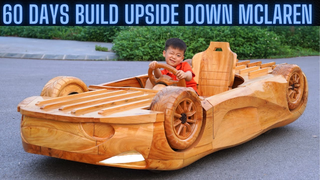 From timber to turbo: Building an incredible wooden sports car by hand!