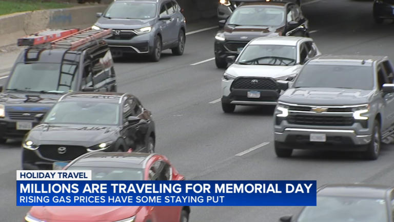 Memorial Day weekend travelers to hit roads despite high gas prices in ...