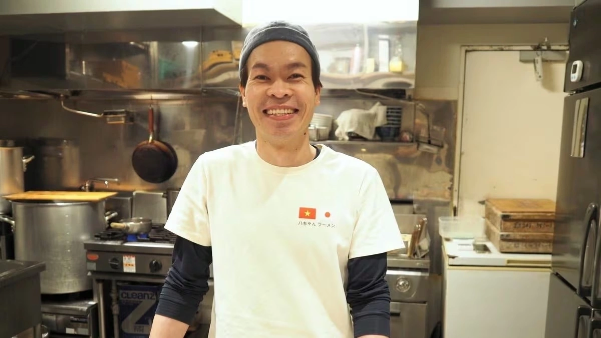 Chủ tiệm ramen gốc Việt ở Tokyo: 'Người Nhật cố gắng một, tôi phải nỗ lực 10'