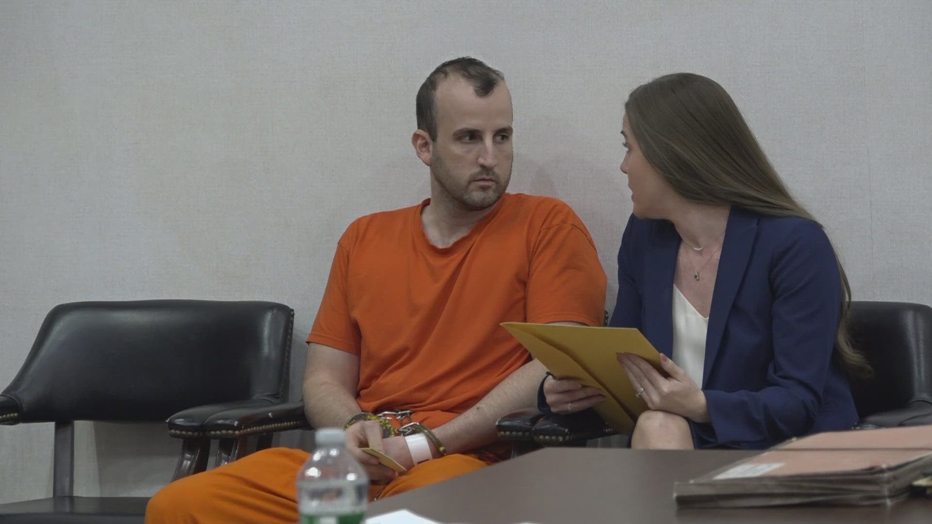 Man accused of killing his wife appears in court