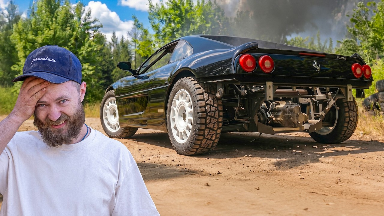 I started the world's first diesel Ferrari! 🚗💨