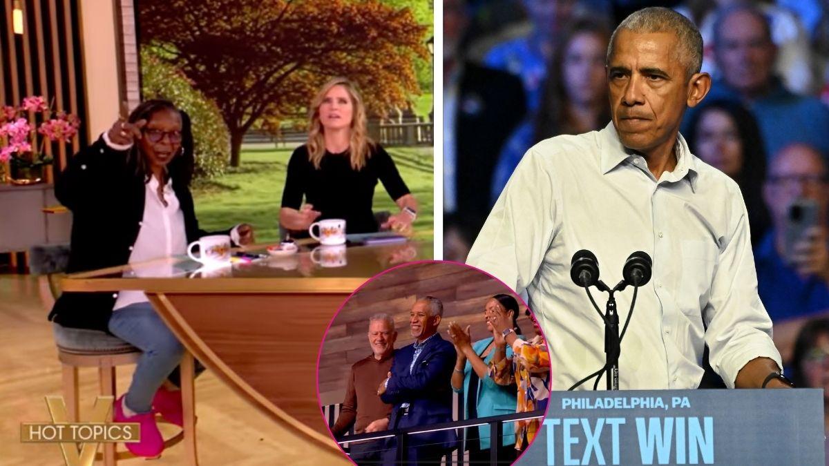 Whoopi Goldberg excitedly points out Barack Obama look-alike in 'The ...