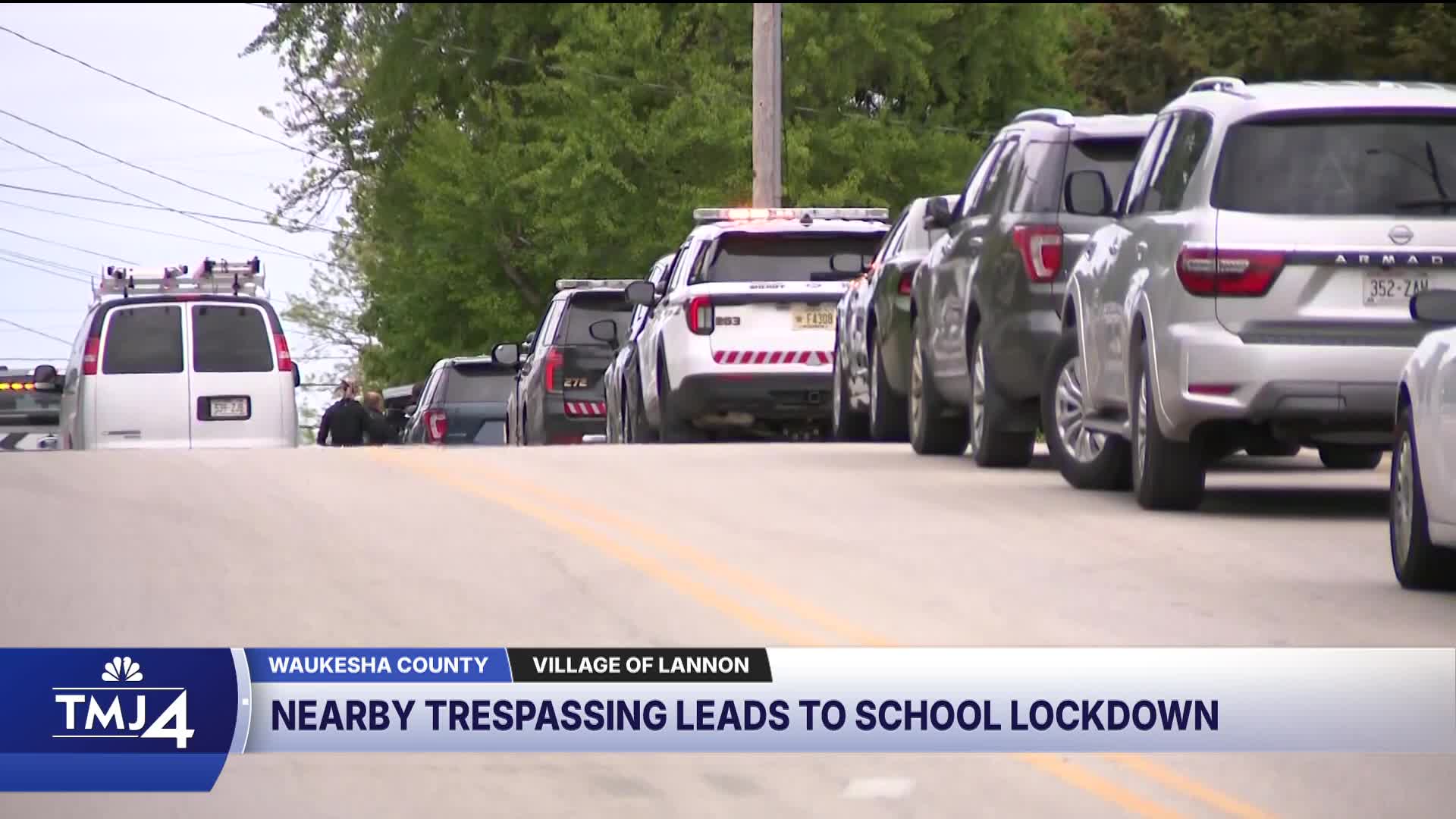 Standoff at Village of Lannon home leads to precautionary school lockdown