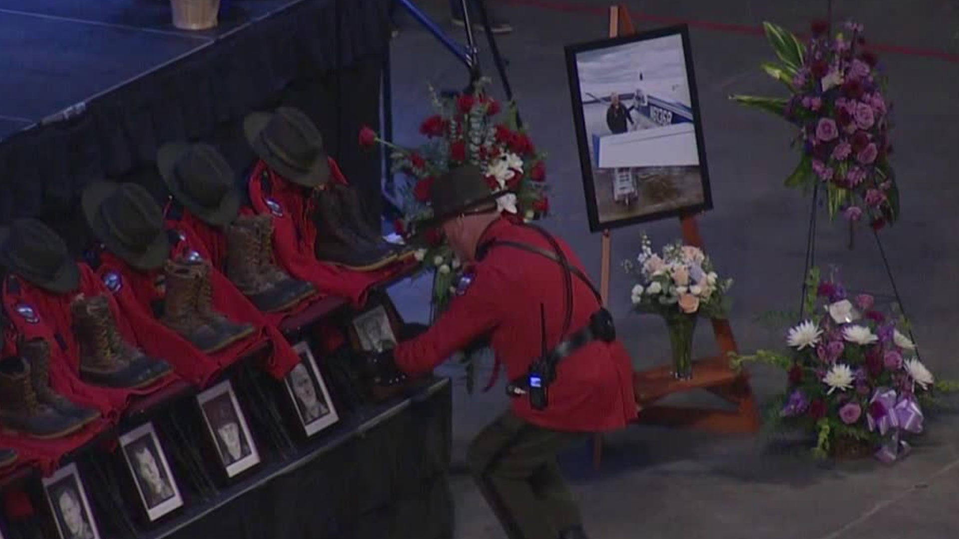 Ceremony: Maine warden killed in plane crash takes place among the fallen