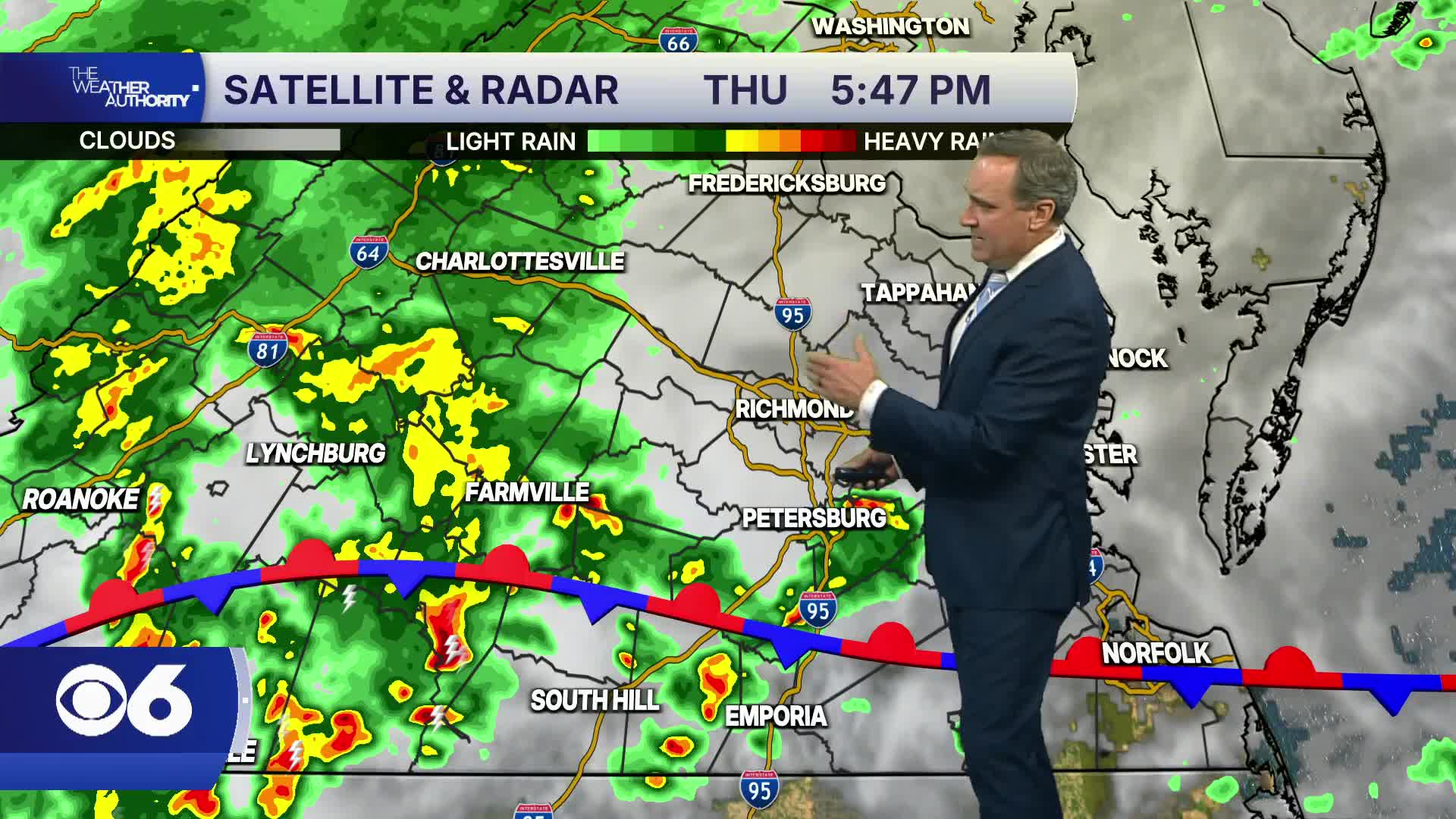 Zach's Thursday evening weather update