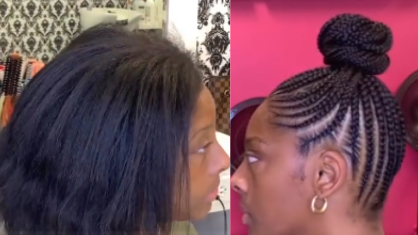 The updo braid look everyone will notice