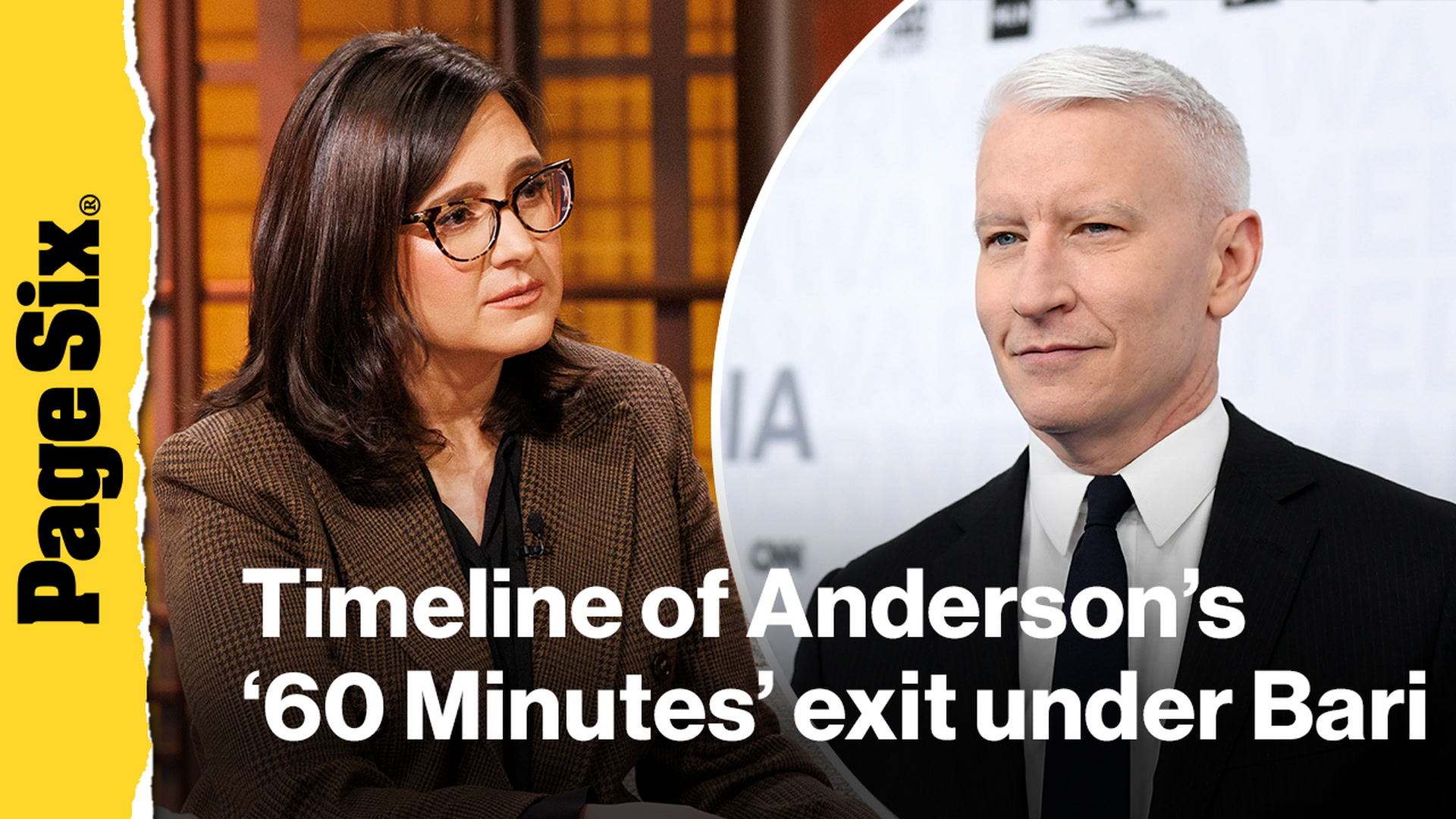 Timeline of Anderson Cooper's '60 Minutes' exit since Bari Weiss CBS ...