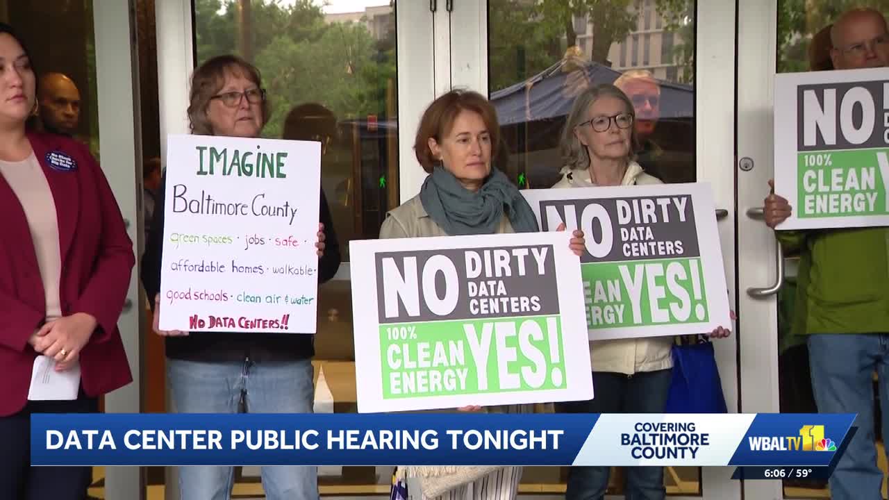 Data center hearing takes place Thursday in Baltimore County