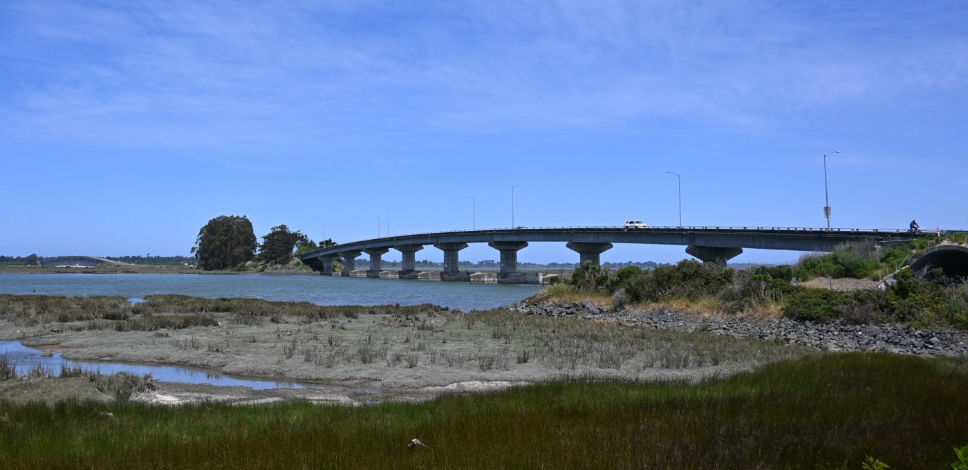 Happy birthday, Samoa Bridge. It turns 55 on Friday