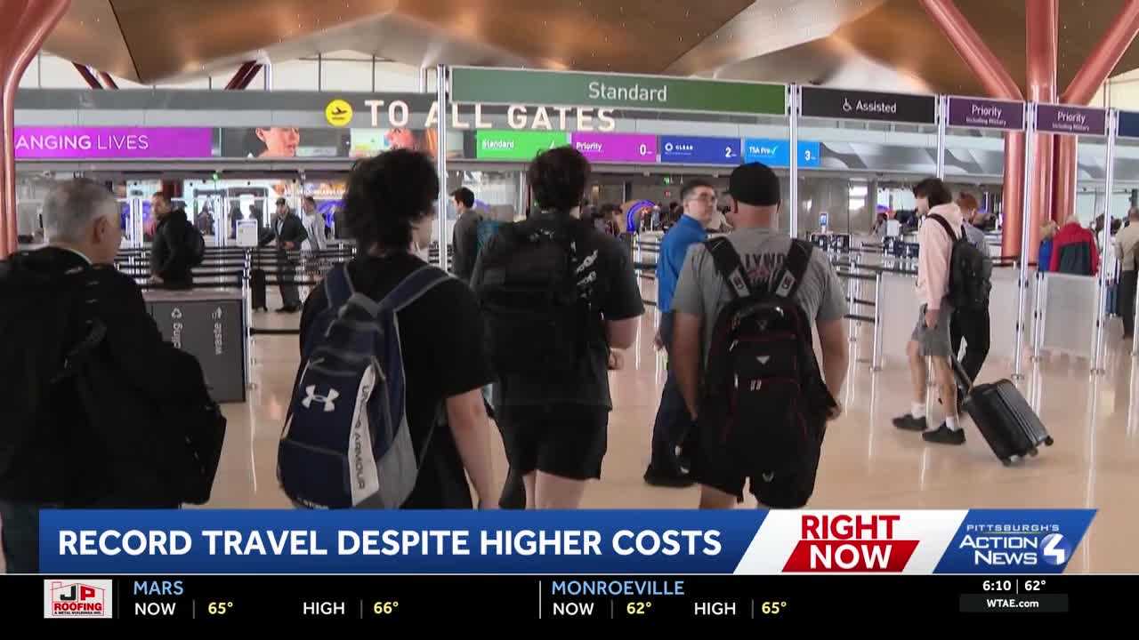 Memorial Day travelers hit the roads and skies despite rising costs