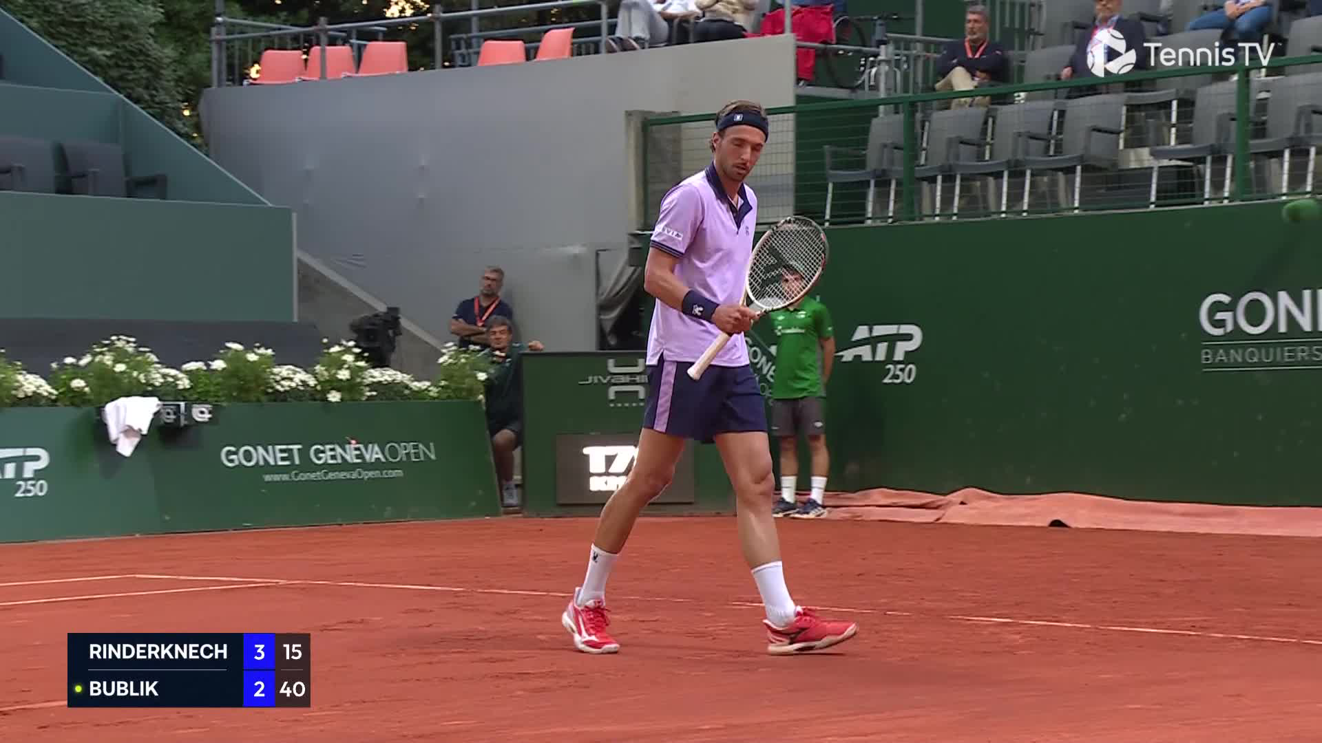 Arthur Rinderknech at his best in Geneva!