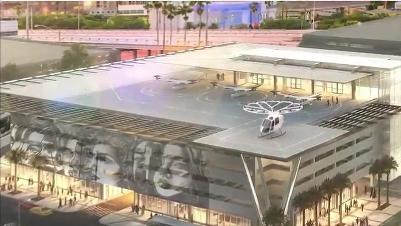 Tampa International Airport unveils air taxi concept for dream project