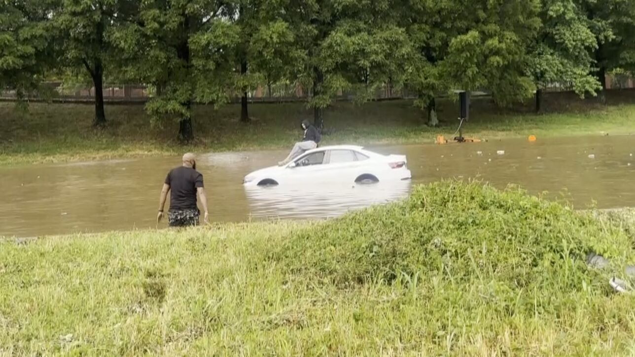 Ga. veteran makes heroic rescue on flooded freeway