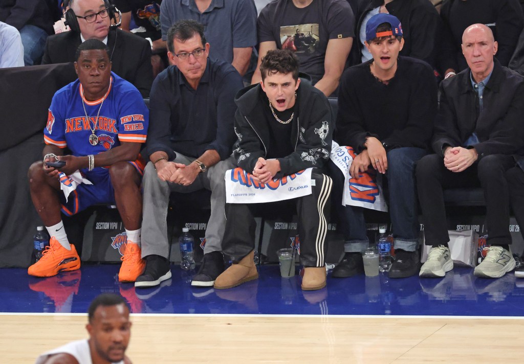 All the celebrities spotted rooting for the Knicks during the NBA ...