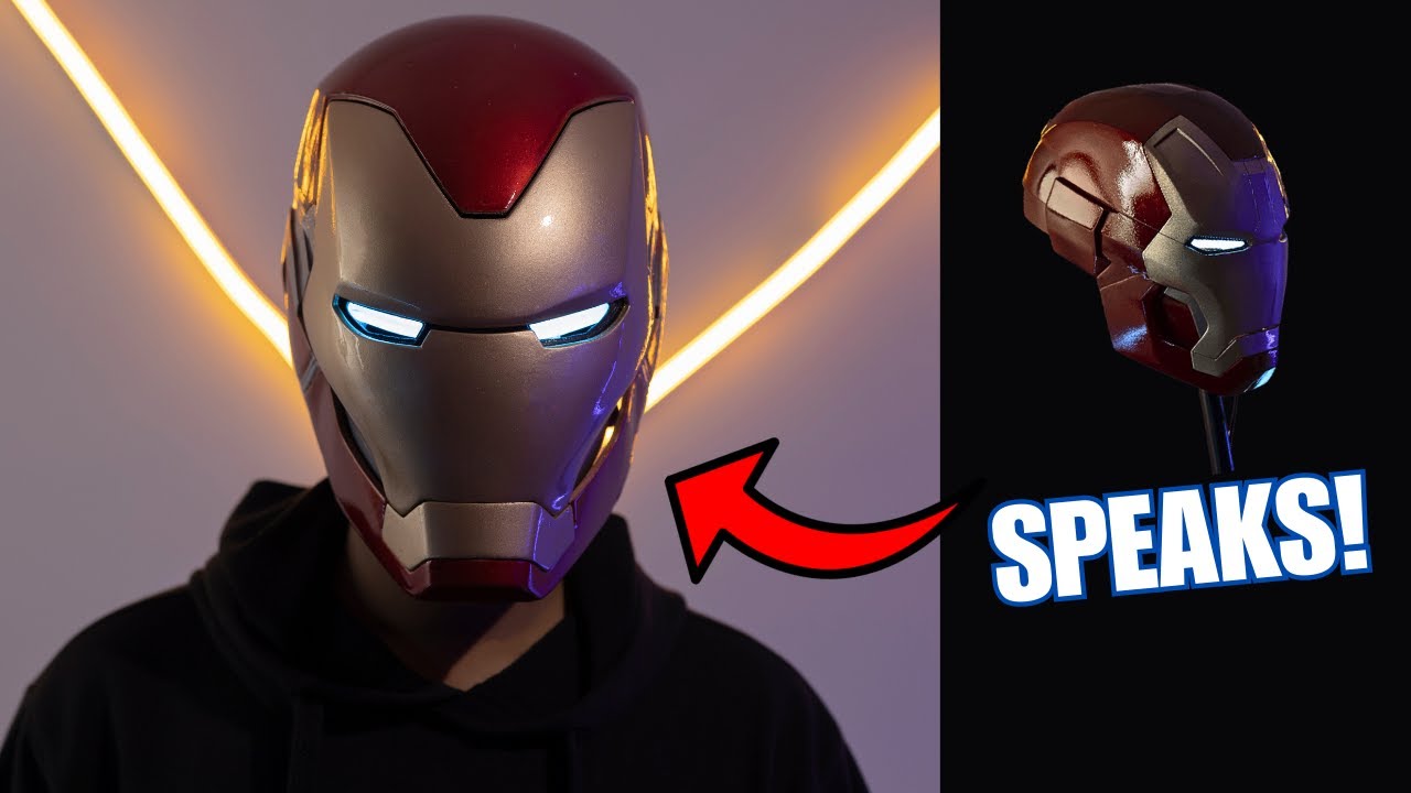 JARVIS controlling Iron Man helmet!