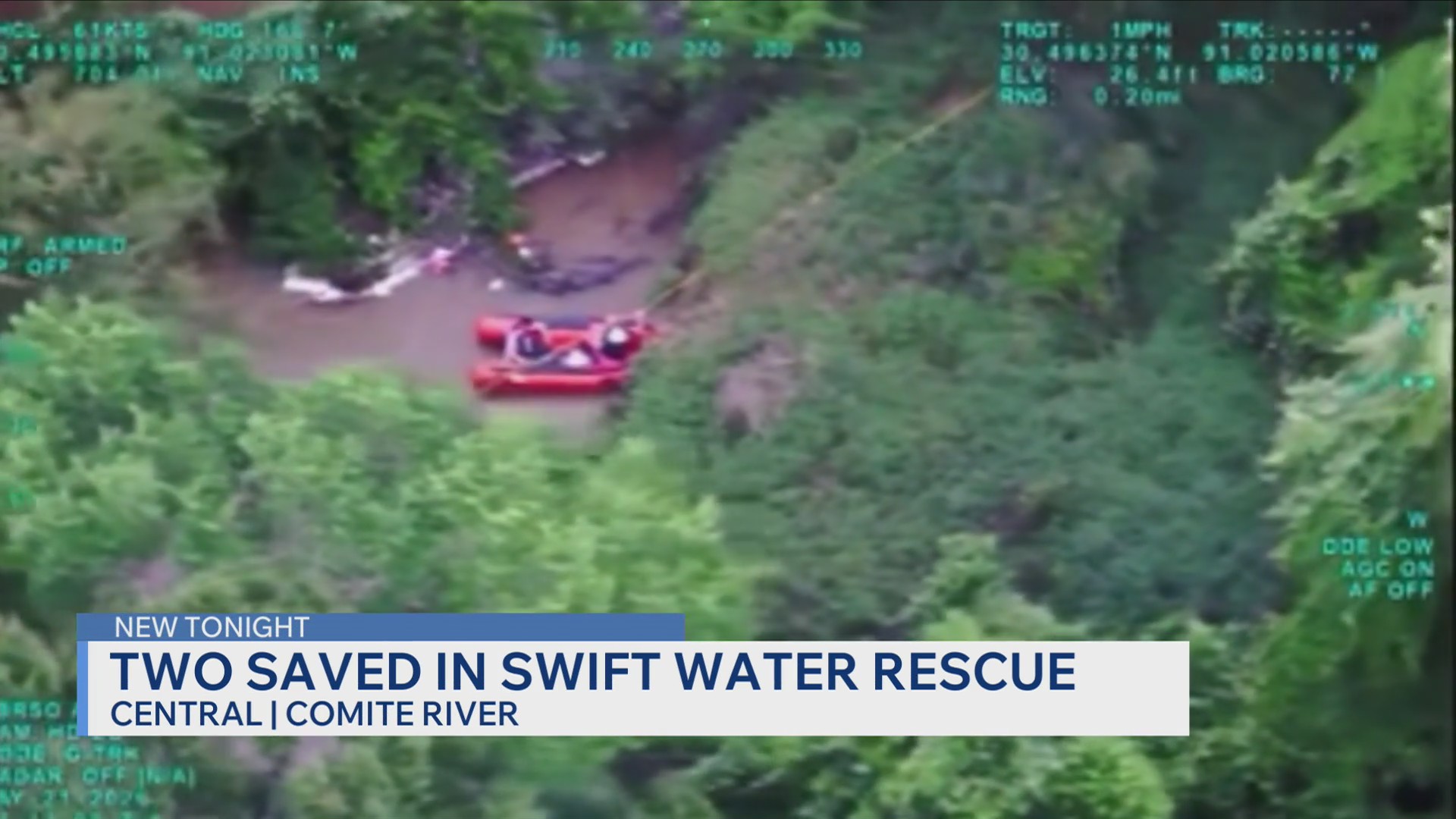 EBRSO: 2 men rescued after a kayak crash in Central