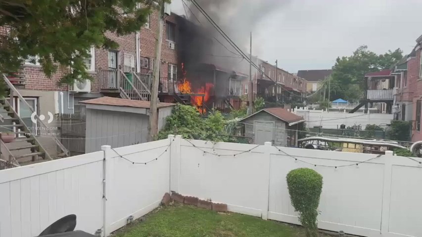 2 hurt, including firefighter, after flames rip through basement in ...