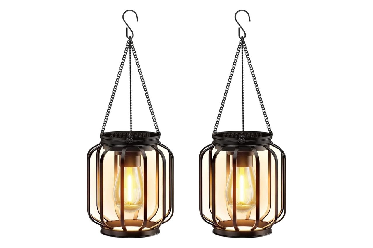 Ddlisu 2 Pack Solar Lanterns