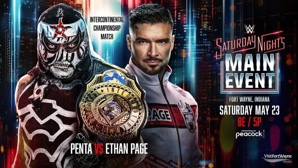 WWE Saturday Night’s Main Event (SNME) XLIV preview & match card (5/23/26)