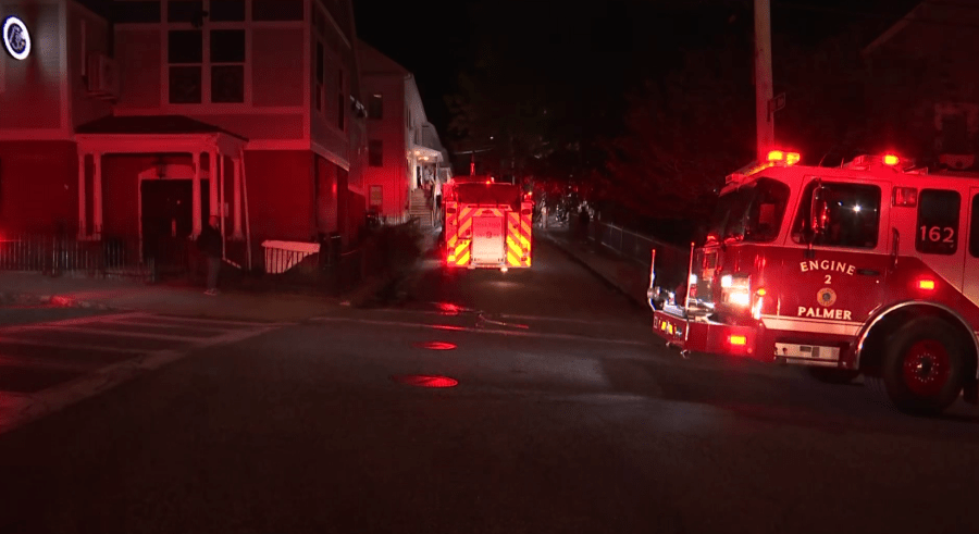Crews put out apartment fire on Otis Avenue in Ware