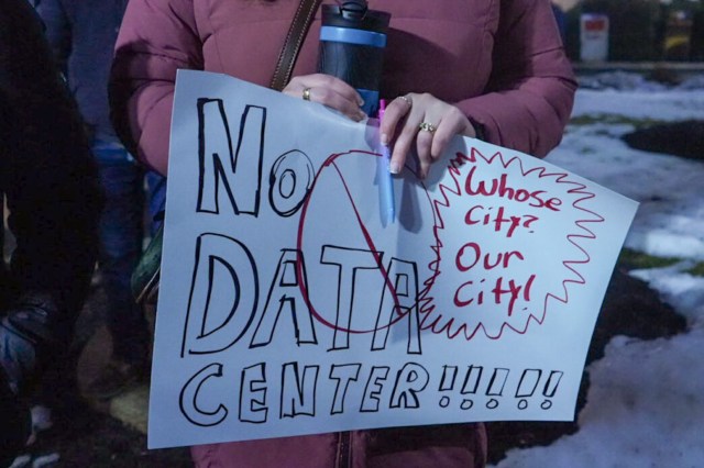 Gen Z-led group succeeds in effort to kill largest proposed data center ...