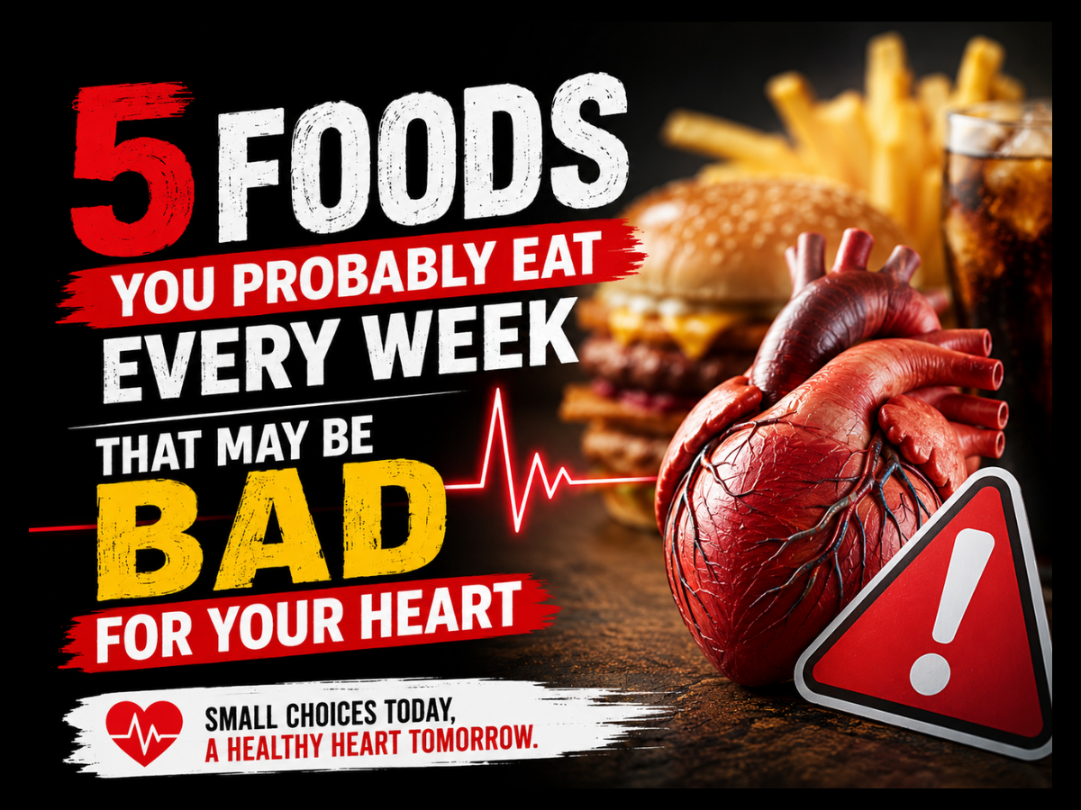 5 foods you probably eat every week that may be bad for your heart ...