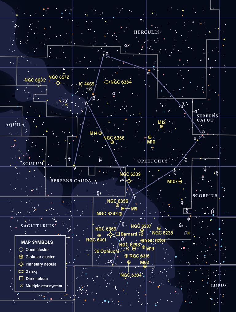 Discover deep-sky gems in Ophiuchus