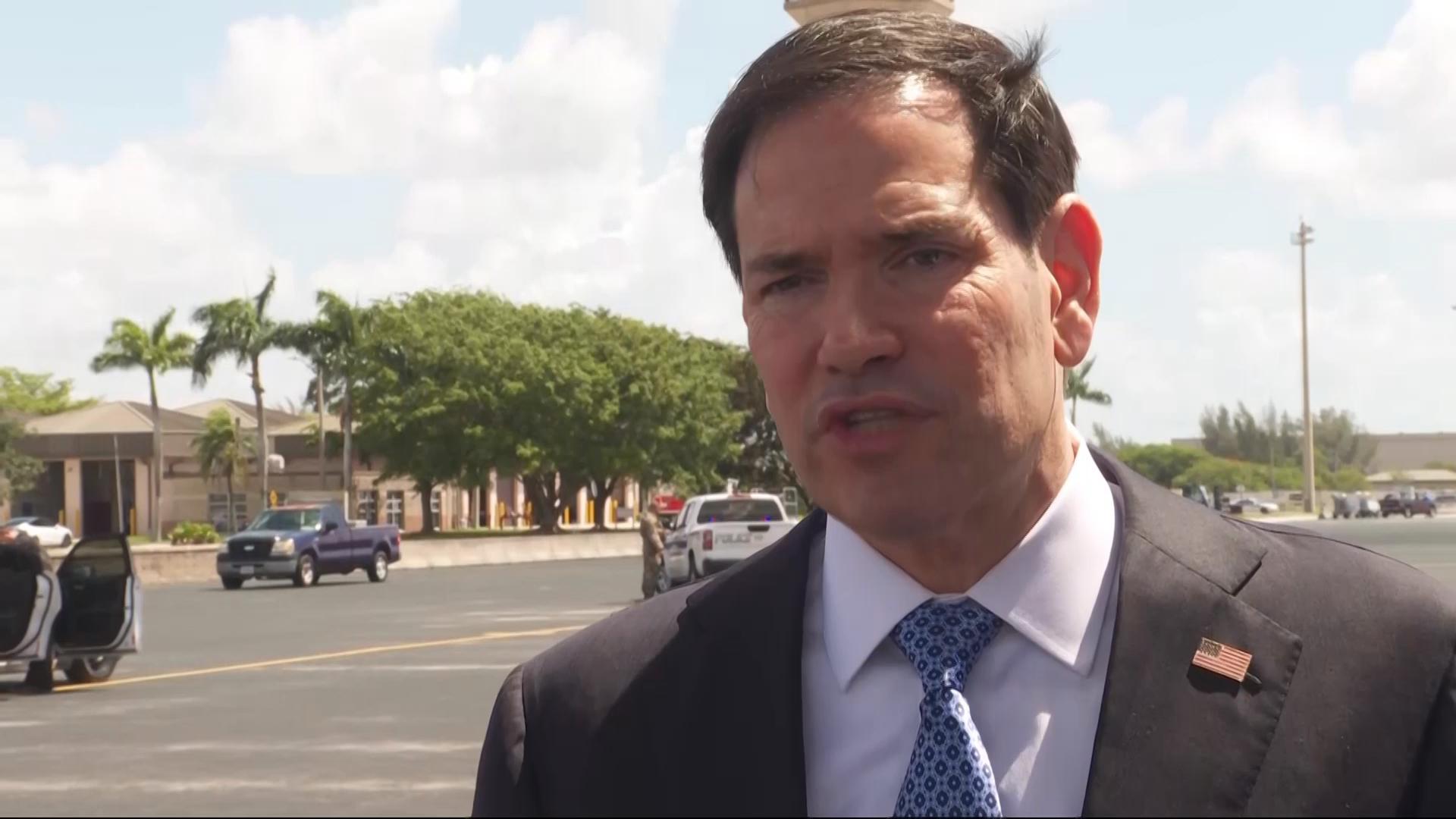 Rubio says US President Trump is "very disappointed at NATO right now"